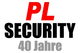 PL Security – 40 Jahre – Logo